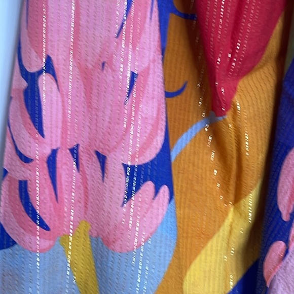 FARM RIO TROPICAL SUNSET SARONG NWOT - Picture 5 of 13